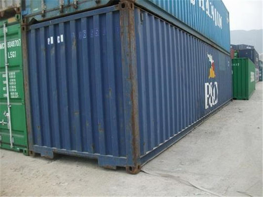 Porcellana Contenitore di carico asciutto utilizzato blu delle norme internazionali dei container del metallo fornitore
