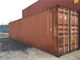 contenitori d'acciaio dell'alta seconda mano del cubo di 45ft per trasporto marittimo della terra fornitore