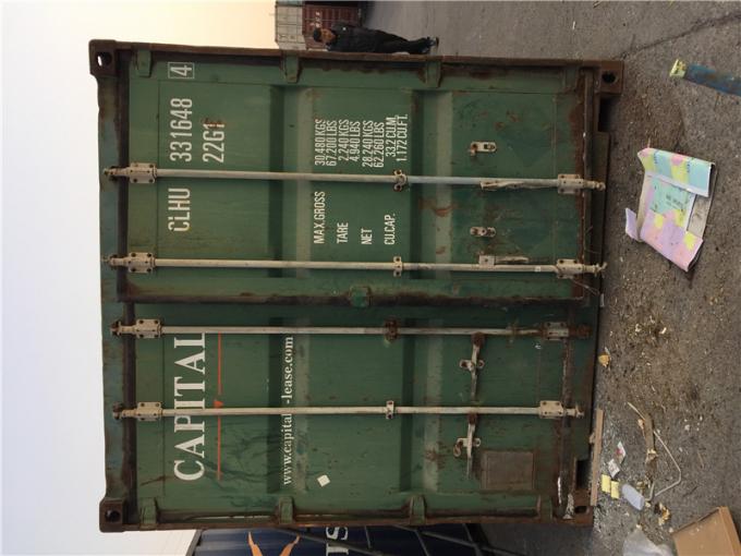 Contenitore di carico asciutto utilizzato blu delle norme internazionali dei container del metallo
